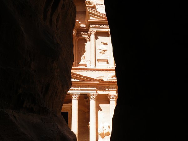 Petra revealing itself
