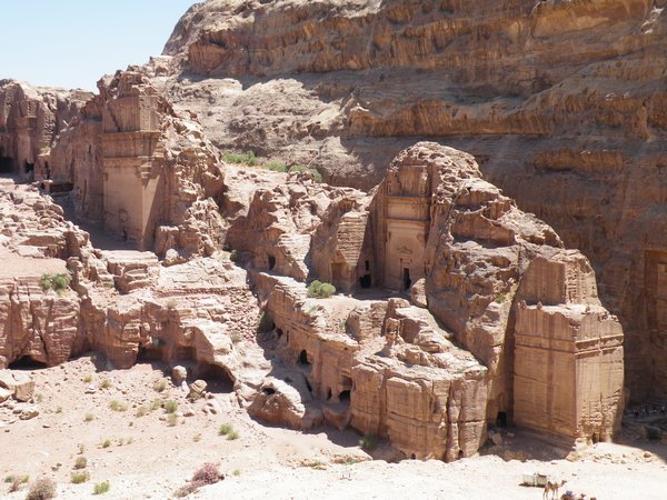 A fuller view of a main part of Petra