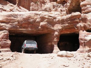 Ancient Petra garage?