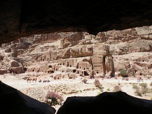 View of Petra from Ancient living room