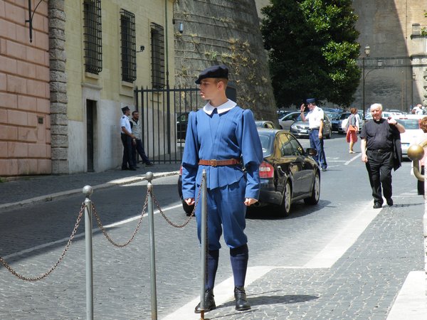 Swiss Police gaurd
