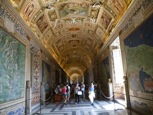 Walking within the Vatican