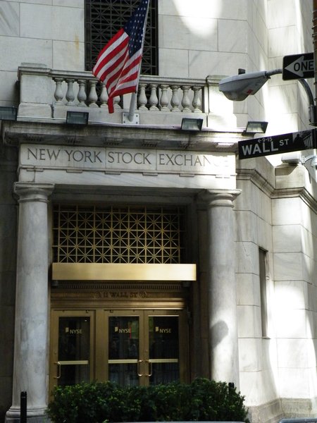 NYSE front door
