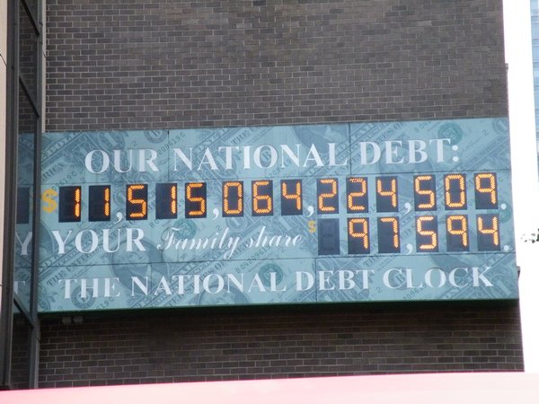 The US Debt clock