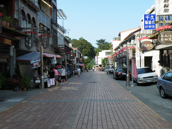 Downtown Taian street