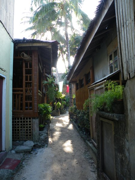 Alleyway on Borocay to my hotel