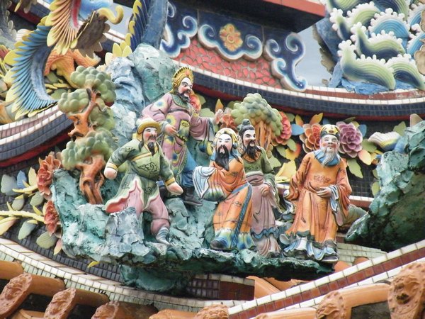Deities watching over Temple