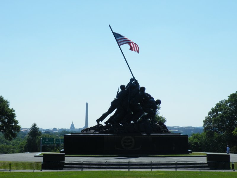 Iwo Jima in the DC landscape