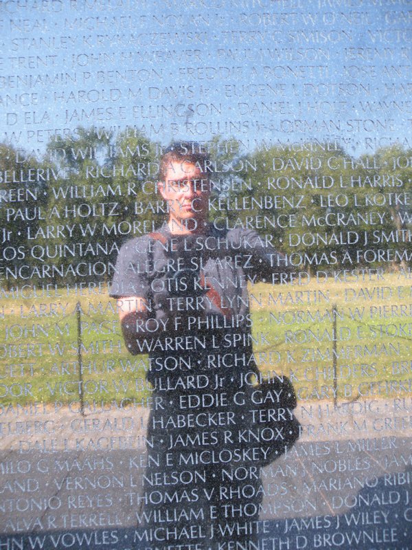 My own view of the Vietnam memorial