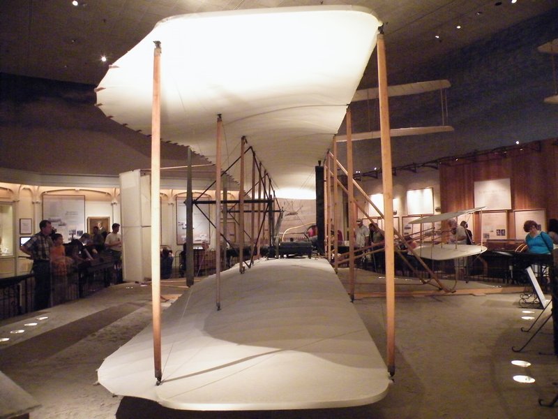 The Wright brother's plane