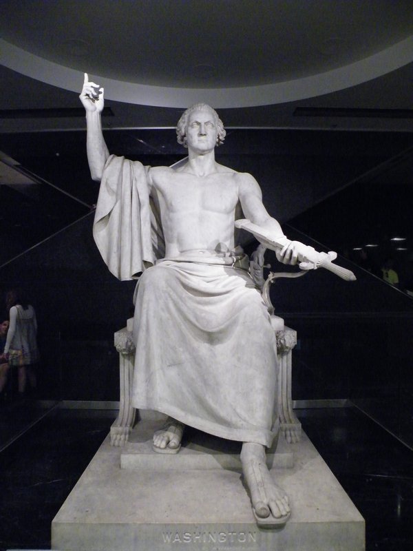 George Washington under a Roman theme