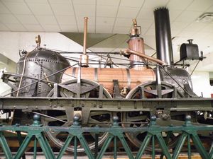 One of the earliest locomotives