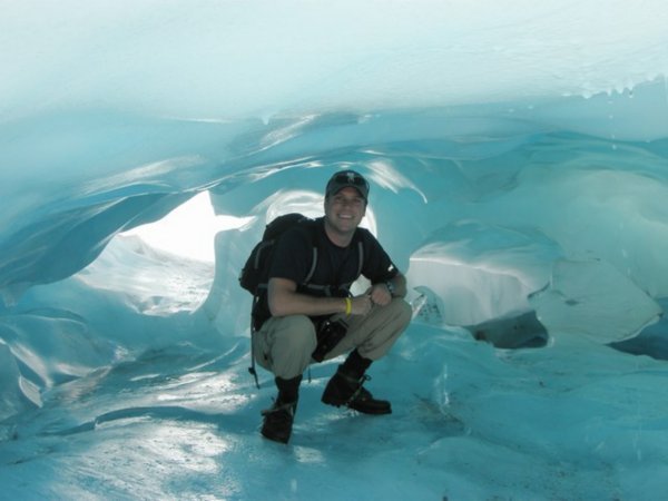 Just hanging out on Fox Glacier...