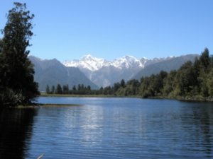 Mt. Tasman and Mt. Cook