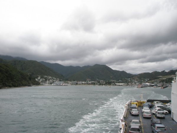 Sailing out of Picton Harbor
