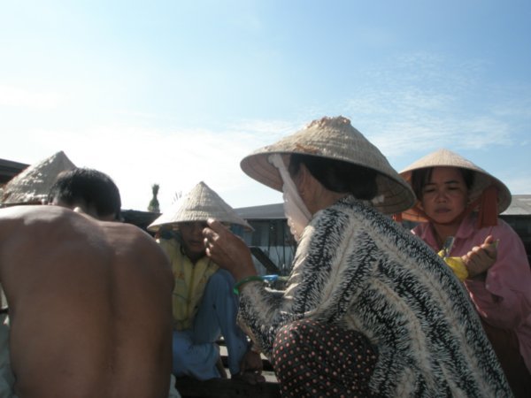 Floating Market- Mekong Delta