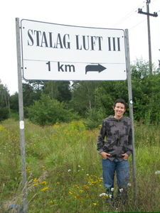 Sign to Stalag Luft III