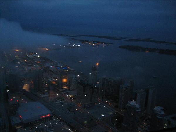 View from CN Tower Restaurant