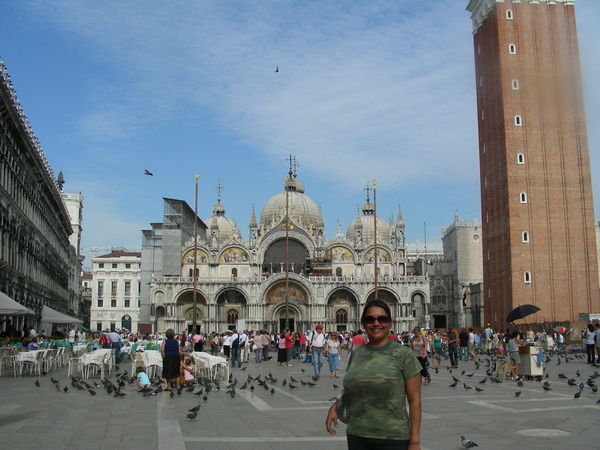 Piazza San Marco and its famous pigeons