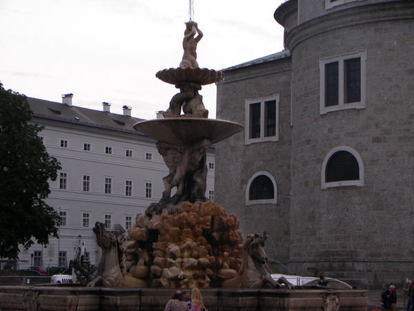Fountain in the Residenzplatz