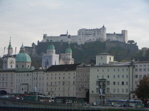 View of the old town and fortress