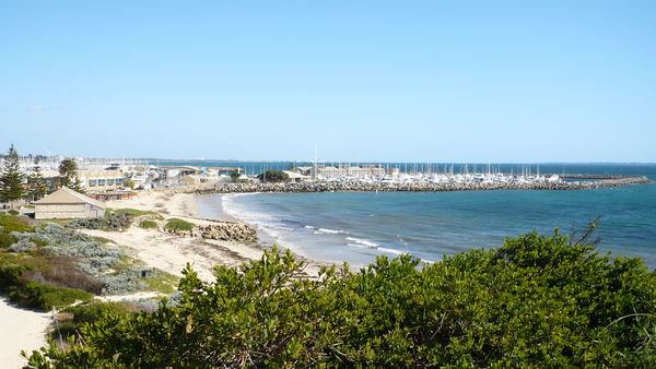 View of Fremantle Harbour