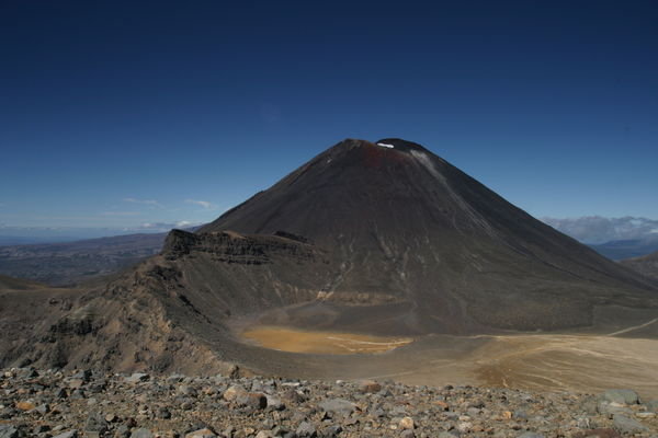 Mt.Ngauruhoe & the south crater.