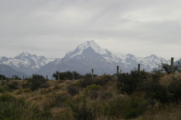 Mount Cook as the Light dims