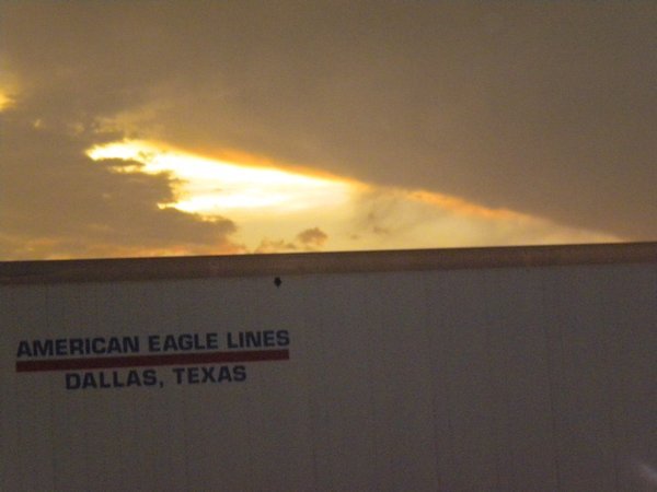 Sunset in Sherman, Texas