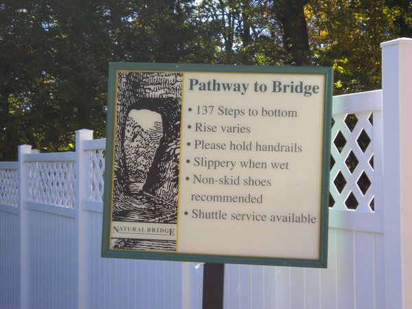 Pathway to the Natural Bridge