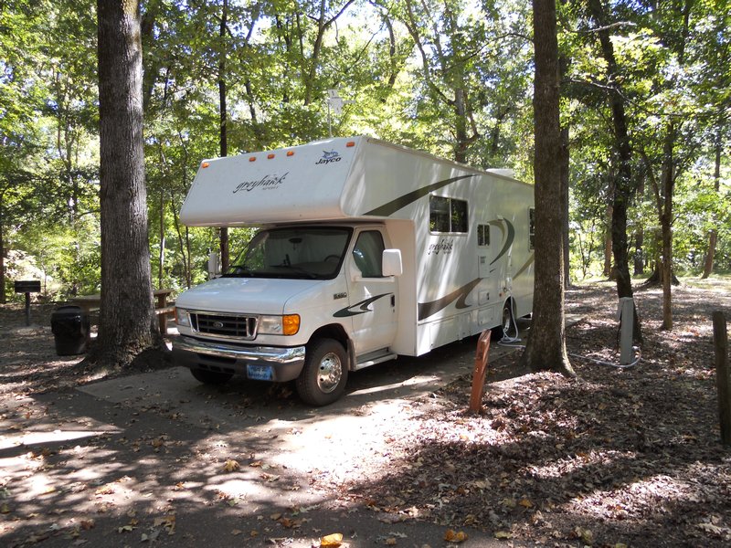 Our site at Natchez State Park