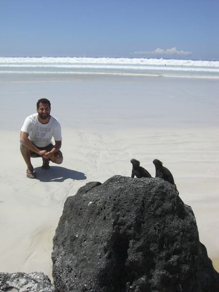 on the galapagos islands
