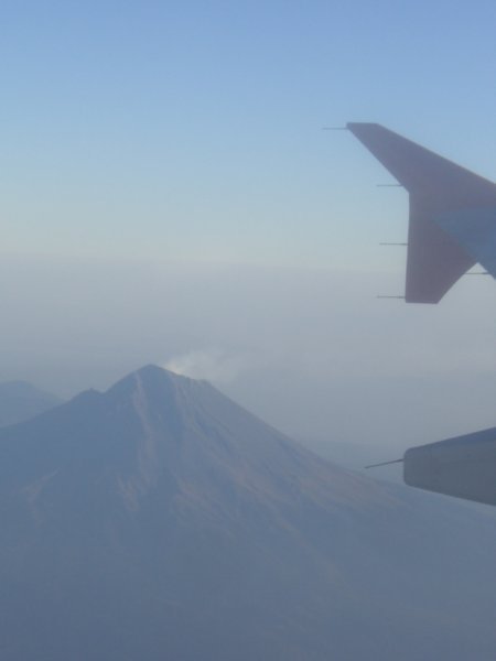 vulkan aus flieger