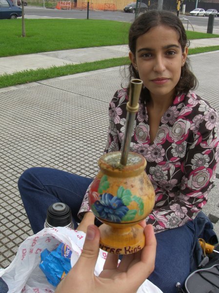 mate - traditionelles argentinisches teegetränk