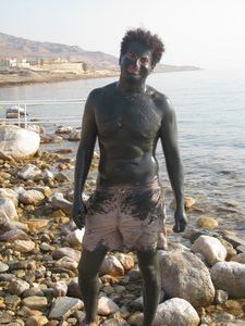 healing mud at the dead sea!