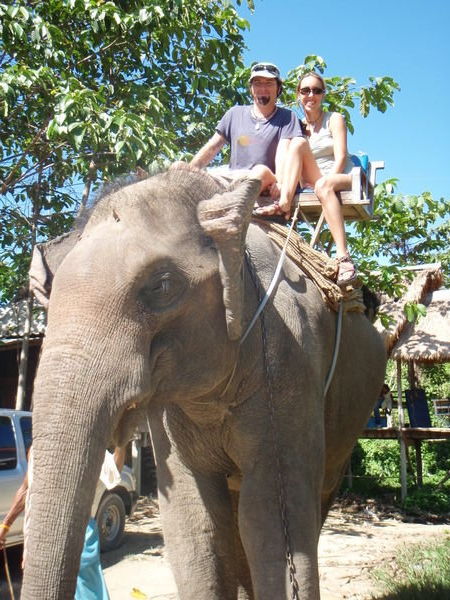 Elephant Trek in Koh Lanta.