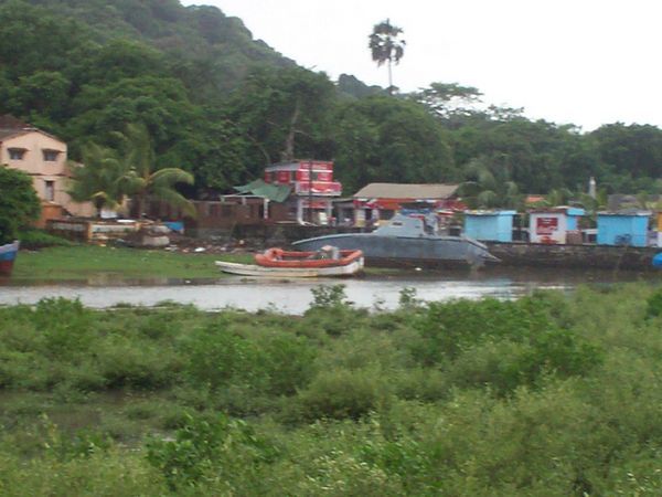 Village on Elephanta Island