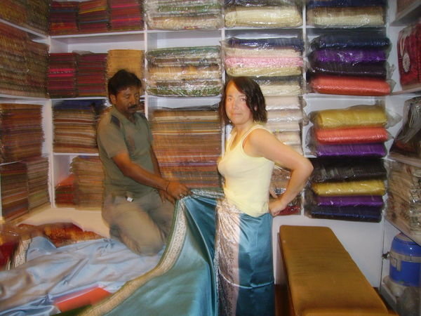 Saris in Agra