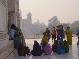 People at Taj