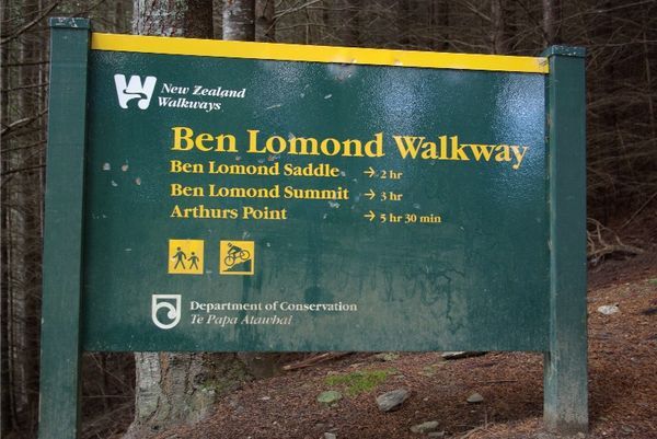 The Ben Lomond Track...