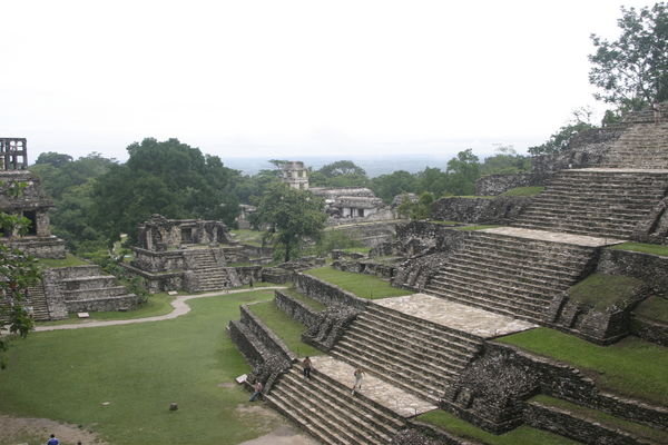 View of the Palenque ruins