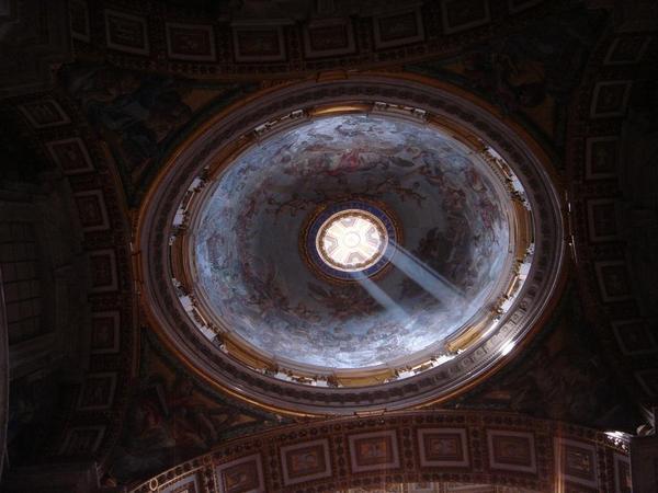 Dome inside San Pietro