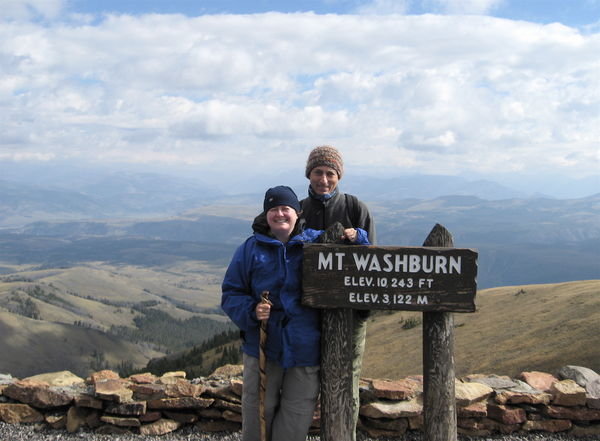 Top of Mt. Washburn