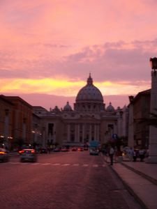 Sunset at St. Peter's