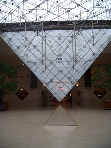 Louvre's Upside-down Pyramid