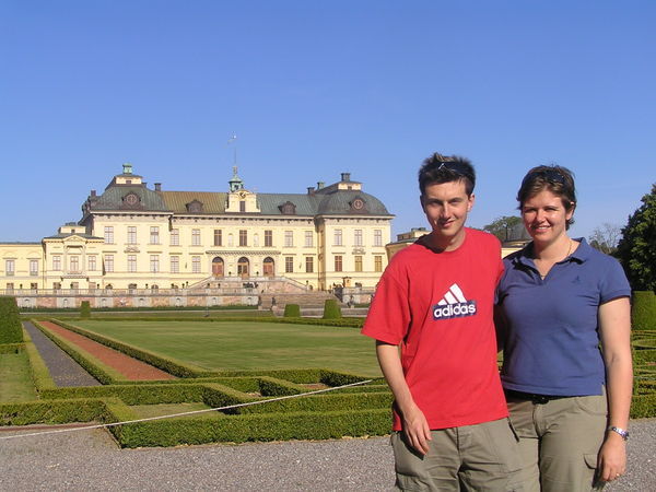 Us at Drottingholm Palace