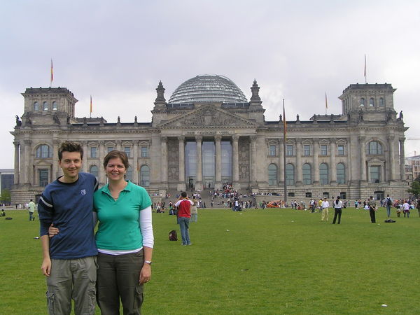 Us at the Reichstag
