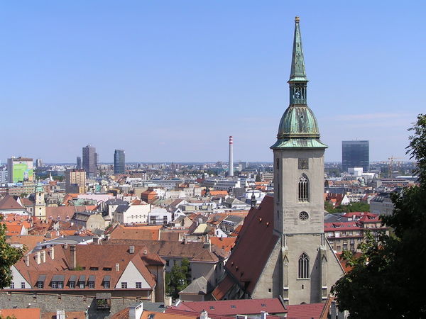 View of old town from the castle