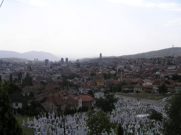 View over Sarajevo