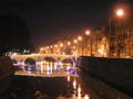 Latin Bridge at night